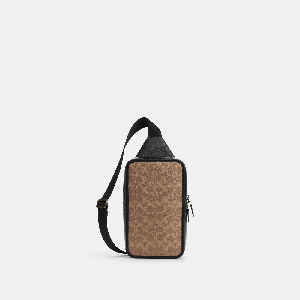 Coach  Men's Sullivan Pack In Signature Canvas